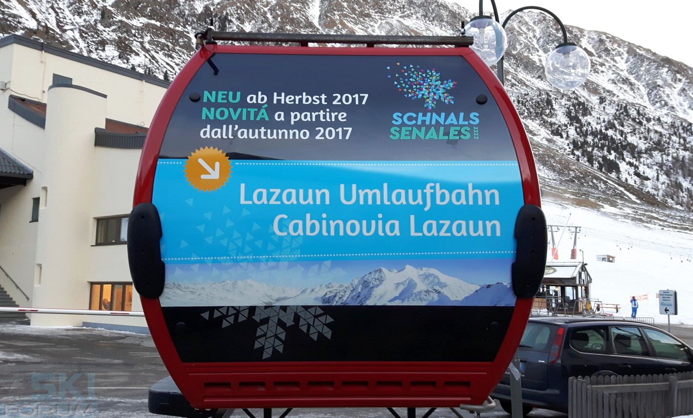 VAL SENALES: NUOVA CABINOVIA IN ARRIVO PER LA STAGIONE 2017/2018