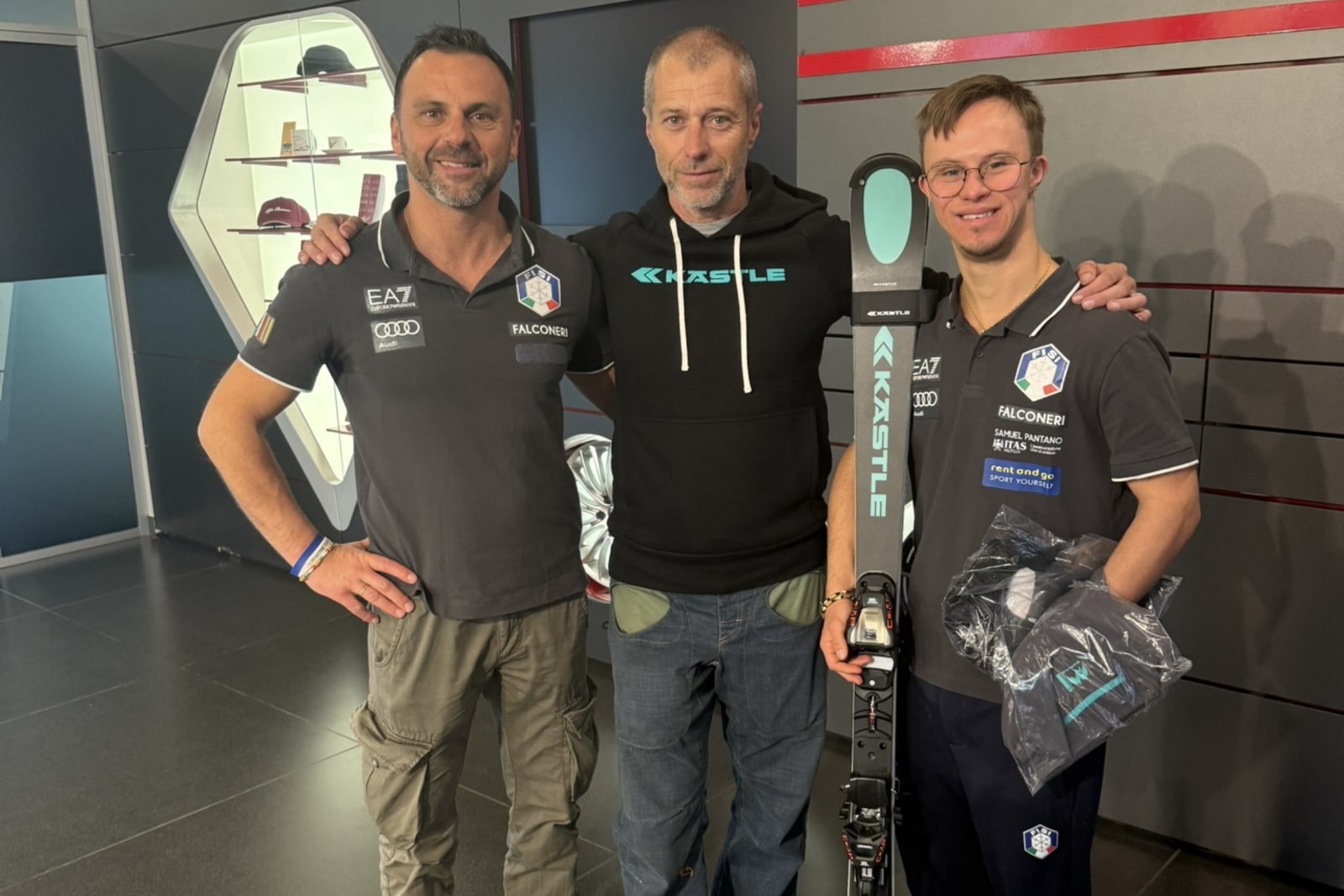 Samuel Pantano con Kästle