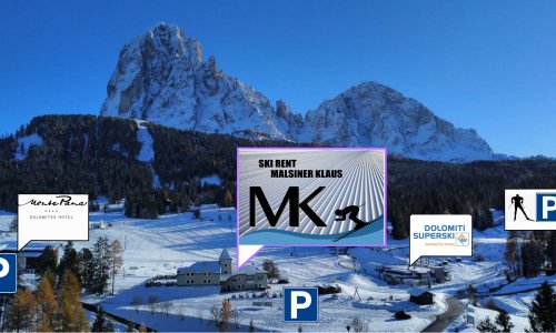 Noleggio sci, ski rental, Skiverleih MK Rent Monte Pana @ Val Gardena / Grödnertal