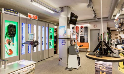 Noleggio sci, ski rental, Skiverleih Zinermann Sporting @ Livigno