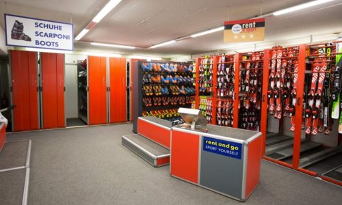 Noleggio sci, ski rental, Skiverleih Sportservice Erwin Stricker Lüsen @ Plose